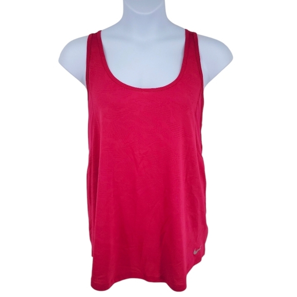 Nike Dri-FIT Womens Activewear Athletic Pink Tank Top Size 2X - Picture 2 of 9